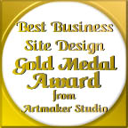 Best Business Site Design - Gold Medal Award