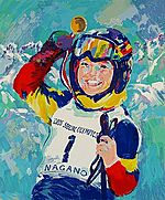 2005 Special Olympics, Nagano by LeRoy Neiman