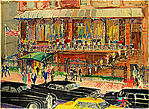 The 21 Club by LeRoy Neiman