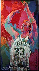 33 For 3, Larry Bird by LeRoy Neiman