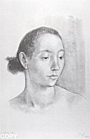 Francisco Zuniga, Cabeza de Muchacha (Head of a Girl)
